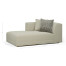 Geometric LFT Arm Chaise Lounge