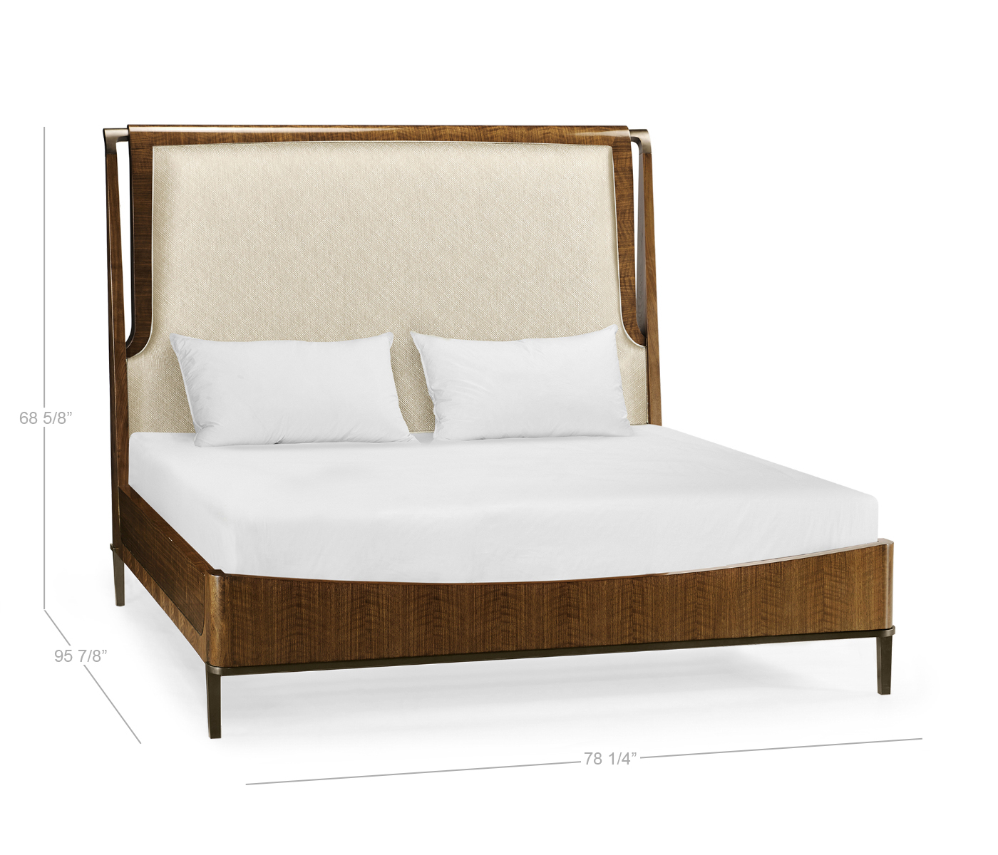 Toulouse Upholstered Cali King Bed