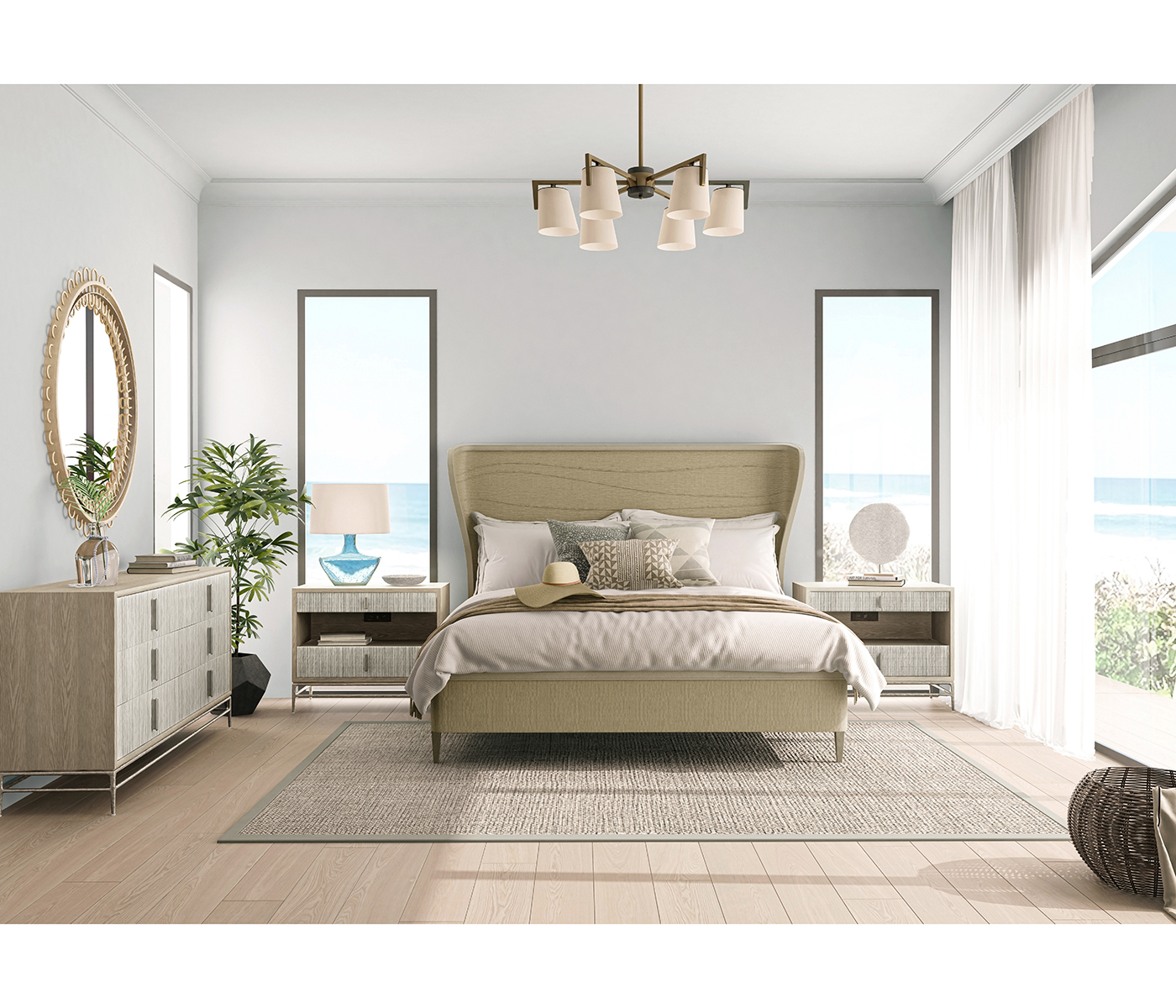 Clapotis Danish Cord Double Dresser