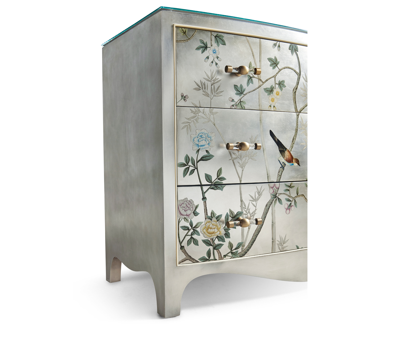 Shimmering Moon Bow Front Chest