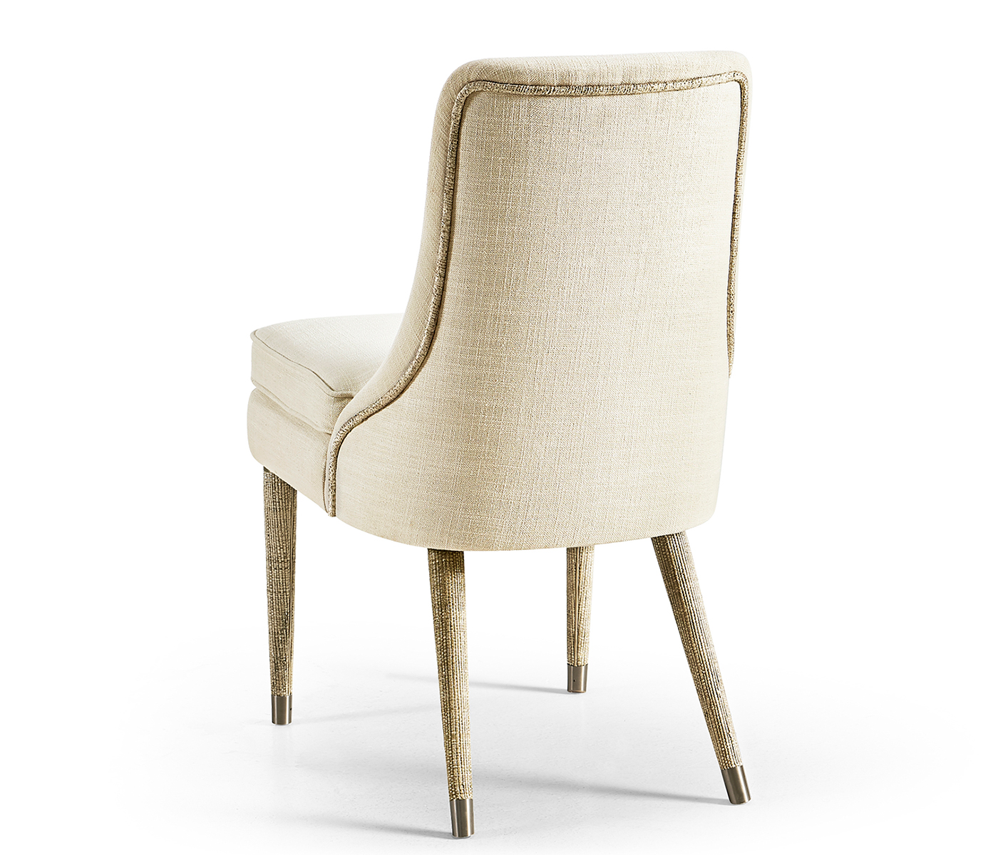 Shoal Linen & Grasscloth Side Chair