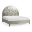 Shimmering Moon Half Round Panel UK King Bed