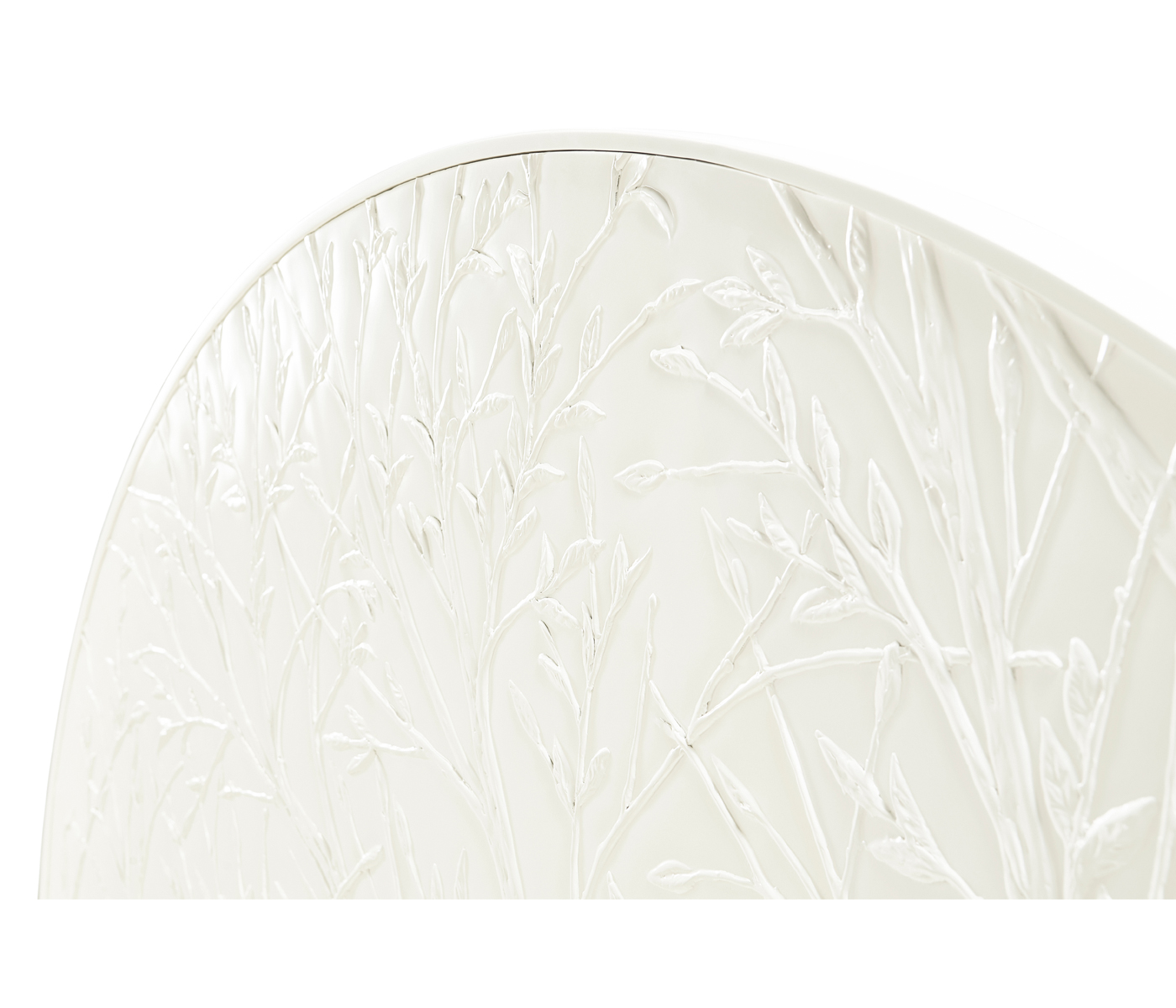 Bas Relief Half Round Panel Bed