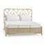 Tropical Tracery Chippendale Bamboo Bed