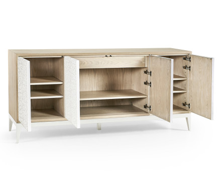 Pelagic Cast Metal Credenza