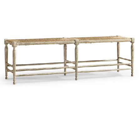 Bodiam Grey Oak Bench