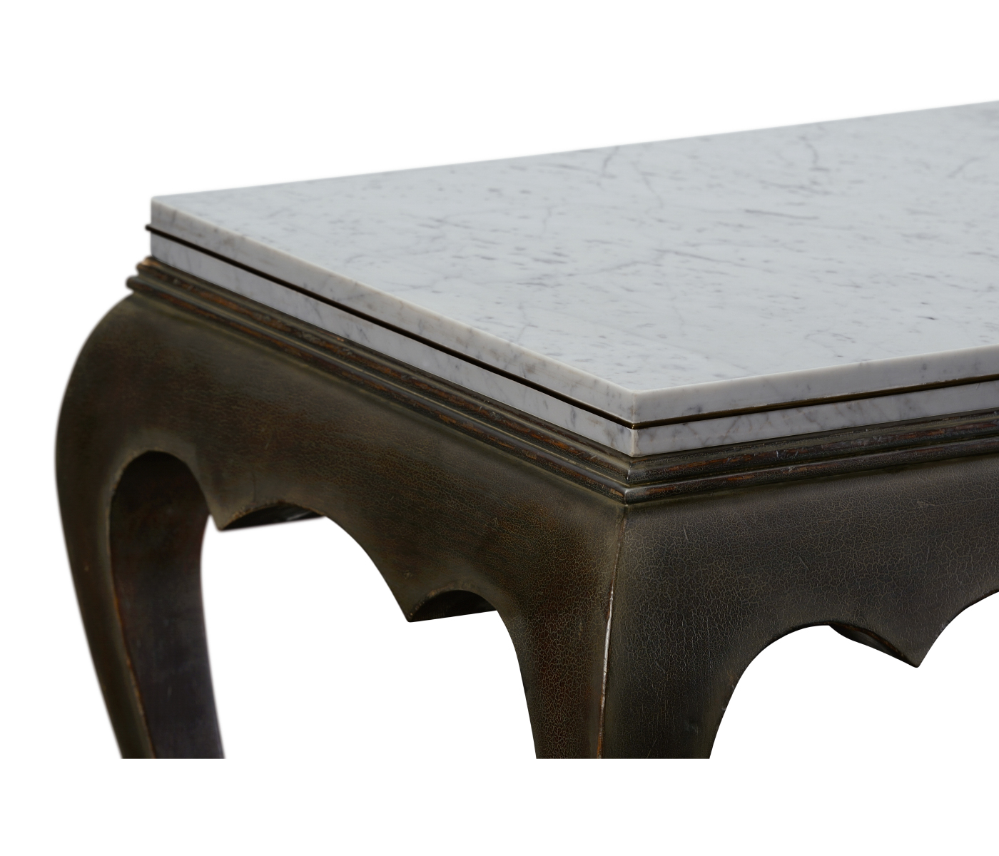 Eden Ebonised Distressed Oak Table