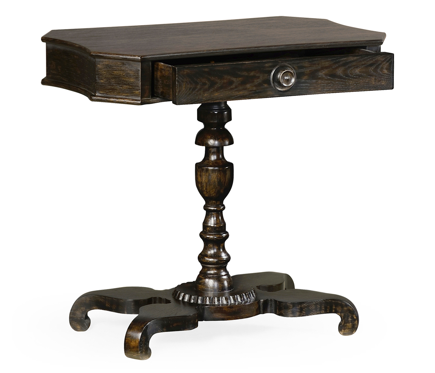 Yarne Charcoal Wash End Table