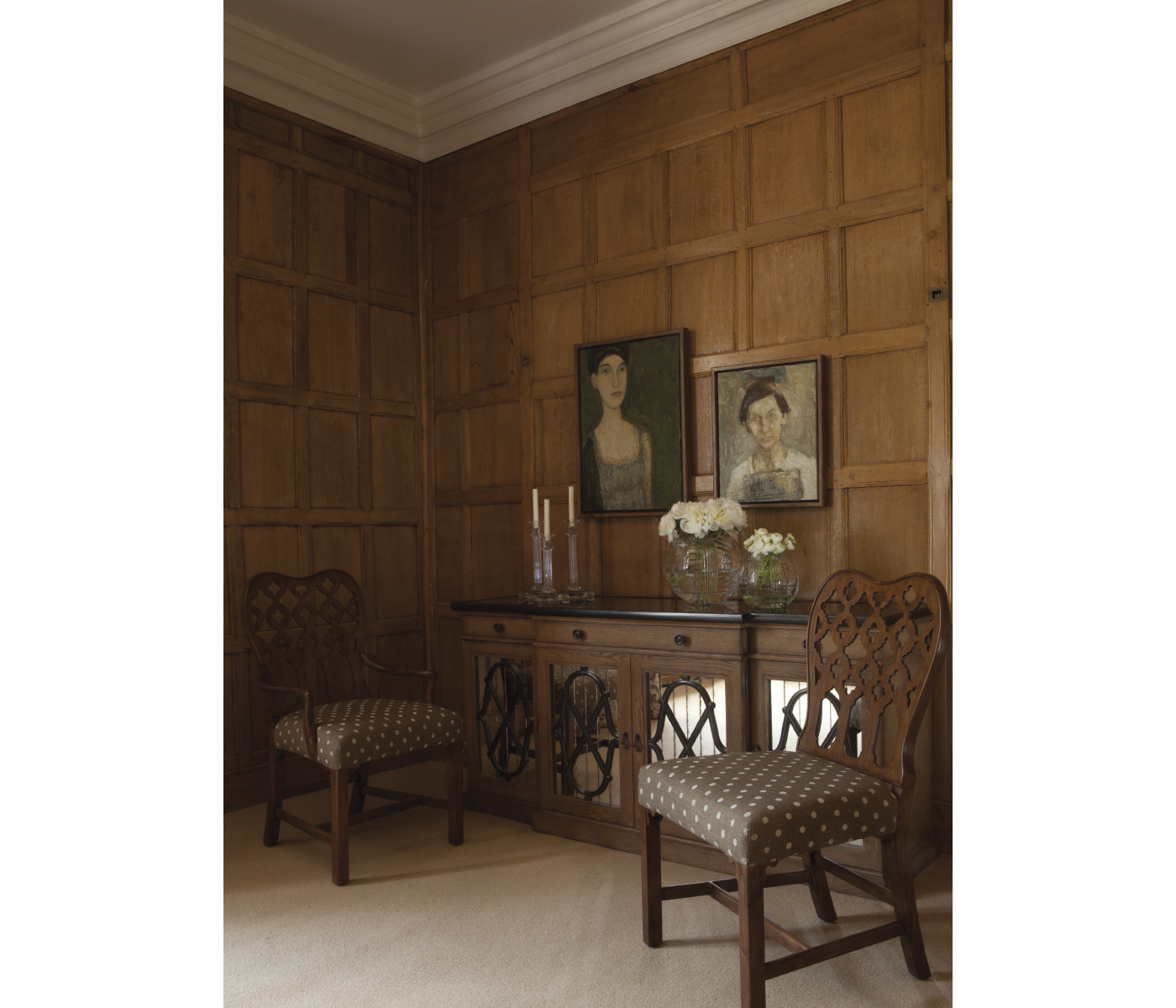 Chester Vintage Oak Buffet