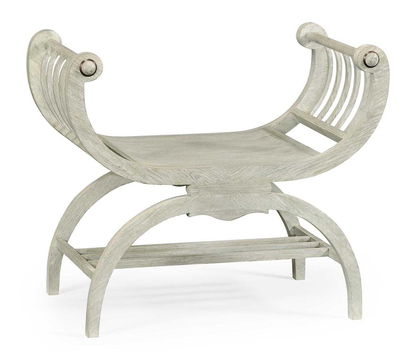 Single Lucca Cloudy Oak Bench