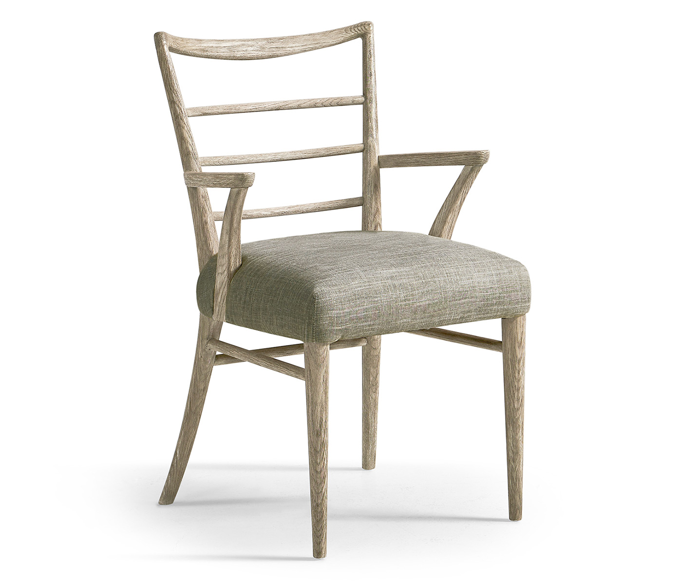 Pensacola Grey Oak Dining Arm Chair
