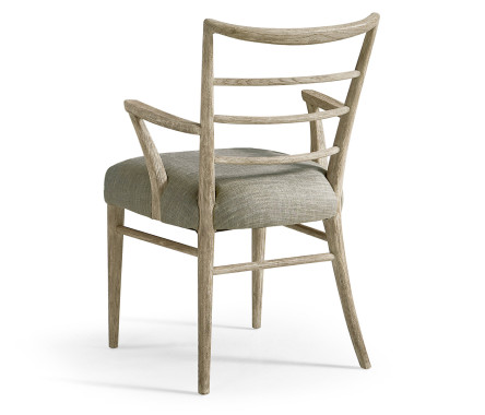 Pensacola Grey Oak Dining Arm Chair