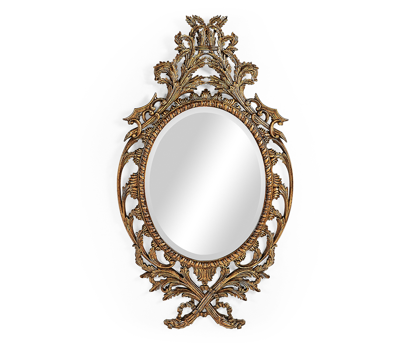 Leicester Sunwashed Mahogany Mirror