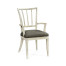 Lucillo Washed Acacia Carver Arm Chair