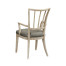Lucillo Washed Acacia Carver Arm Chair