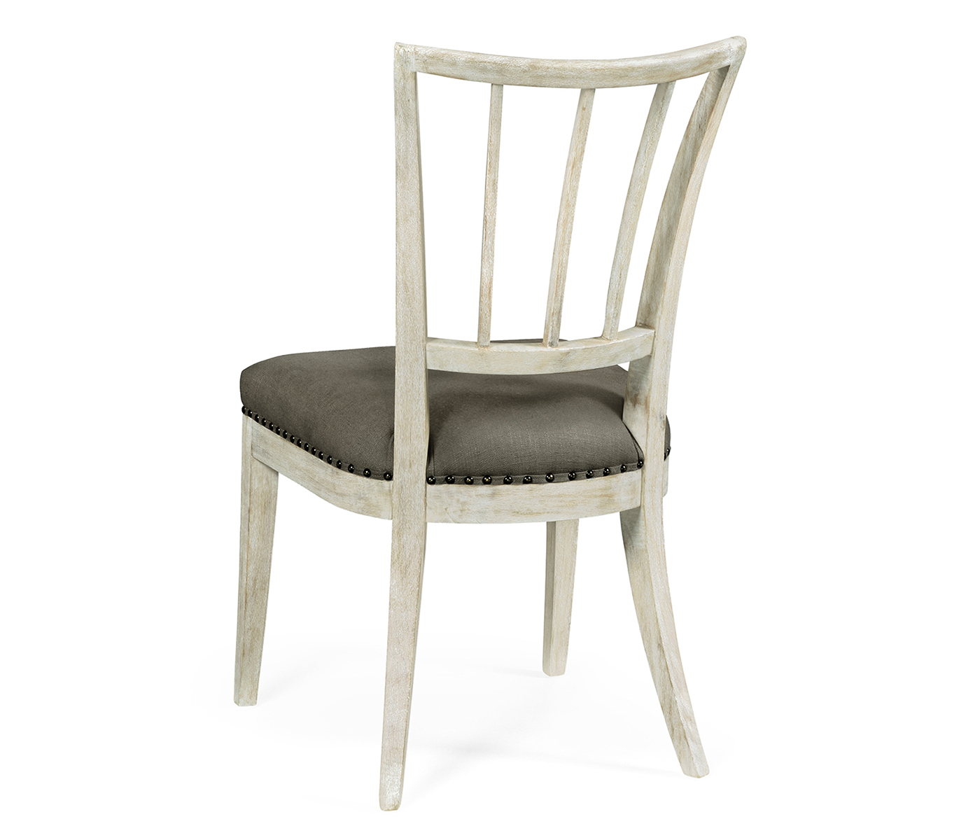 Lucillo Washed Acacia Carver Side Chair