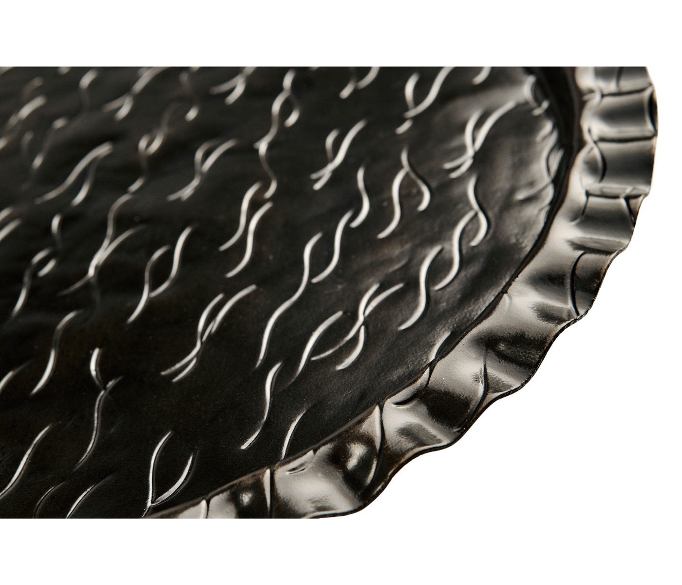 Circular Marcia Antique Bronze Cocktail Table