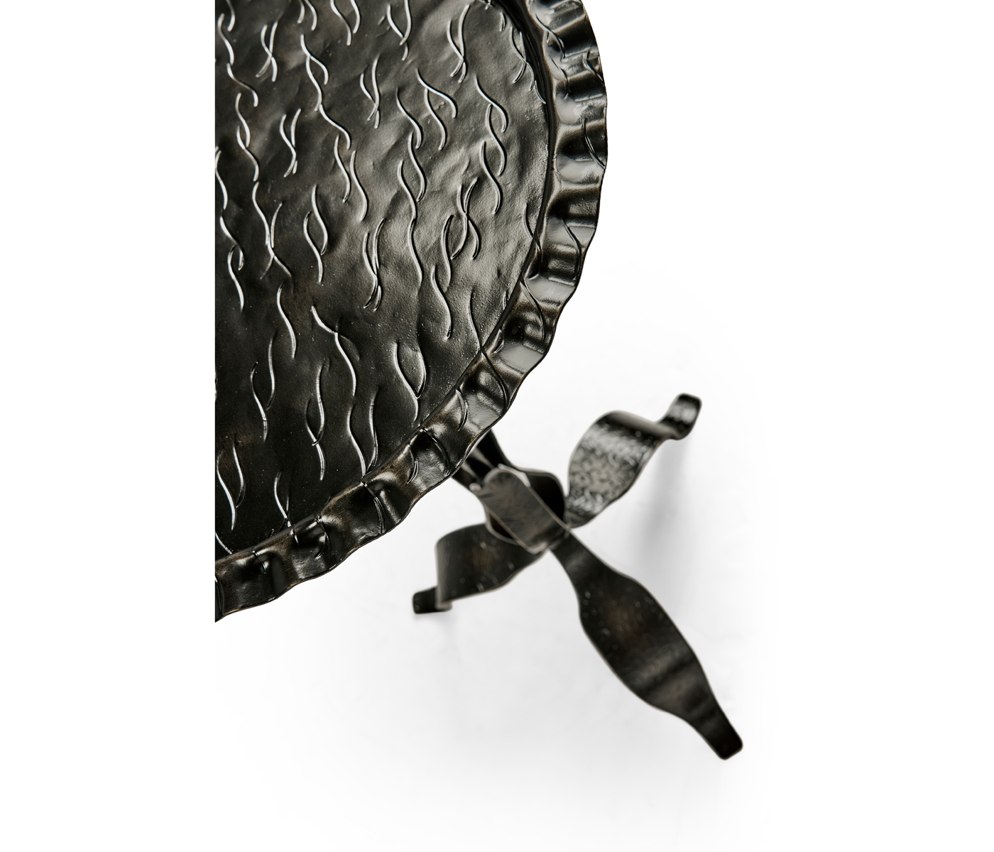 Circular Marcia Antique Bronze Cocktail Table