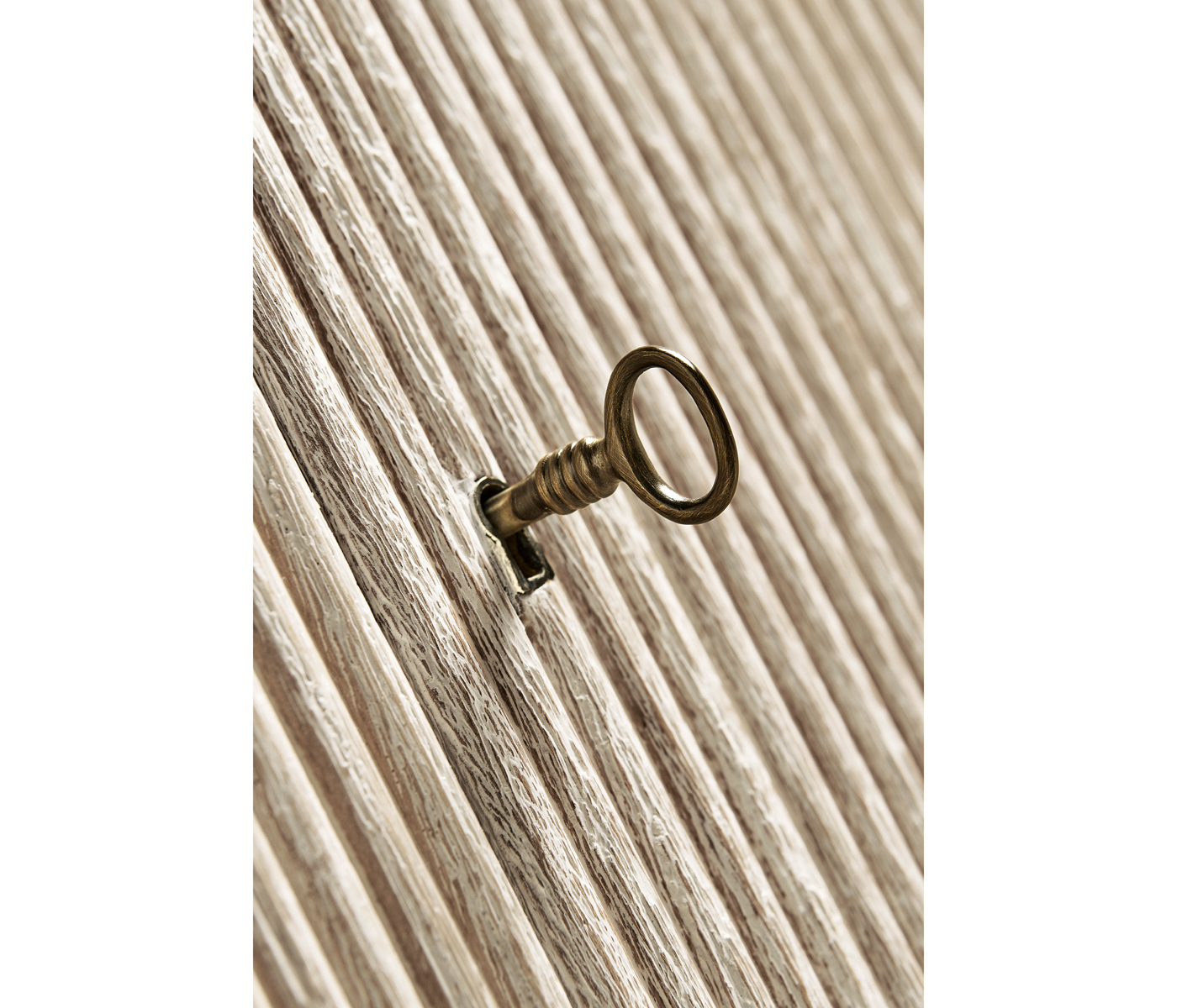 Belleville Washed Acacia Storage Cabinet