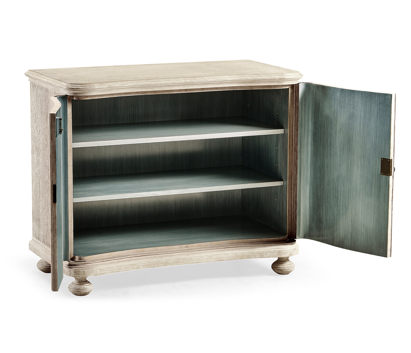 Belleville Washed Acacia Storage Cabinet