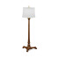 Neoclassical French Walnut Floor Lamp