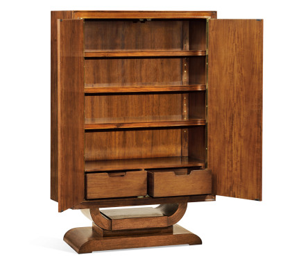 Art Deco Imperial Mahogany Salon Cabinet