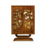 Art Deco Imperial Mahogany & Handpainted Right Salon Cabinet