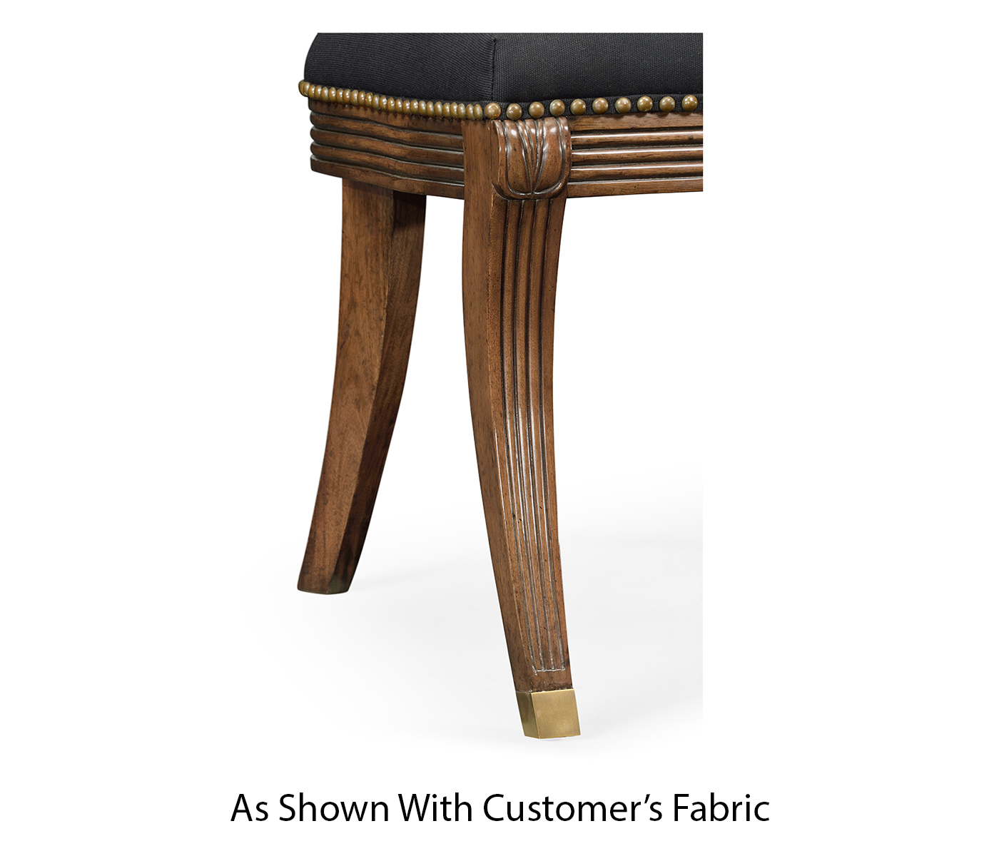 Klismos French Walnut Dining Chair