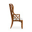 Imperial Mahogany Lattice Back Wing Chair