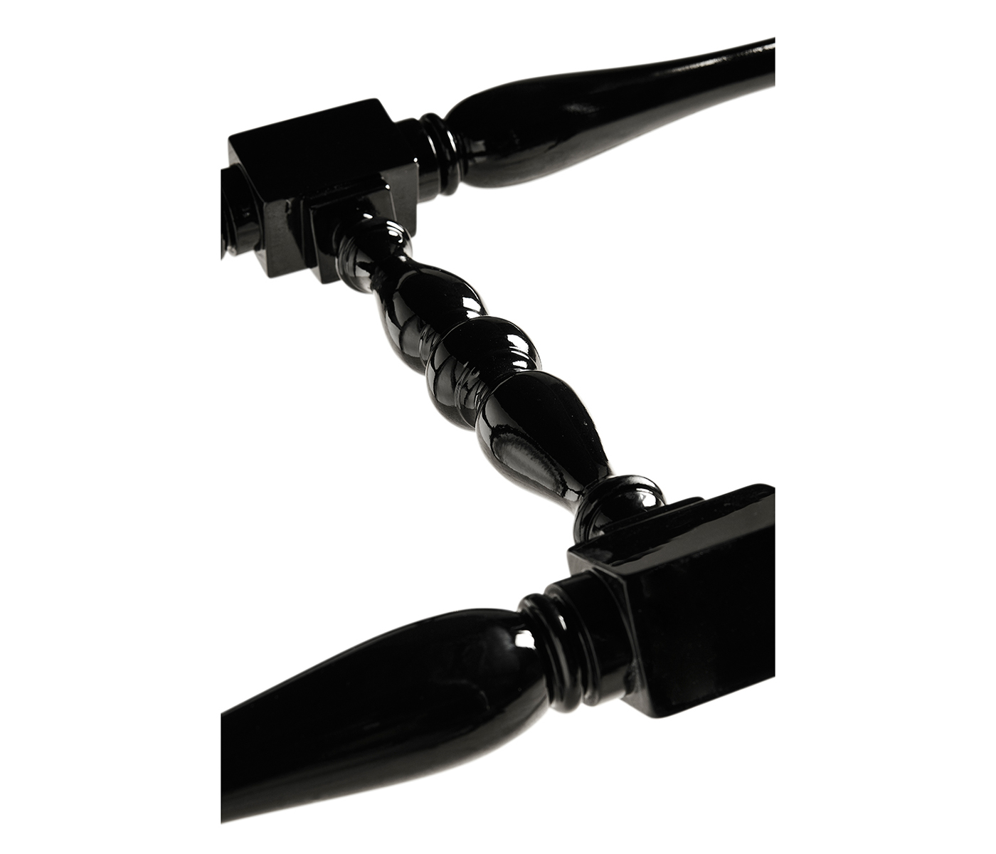 Louis Philippe Jet Black Desk