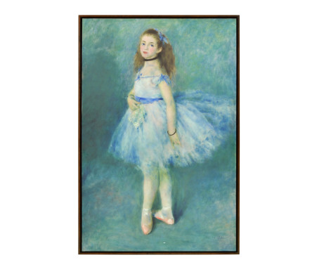 RENOIR3 Painting with Walnut Frame