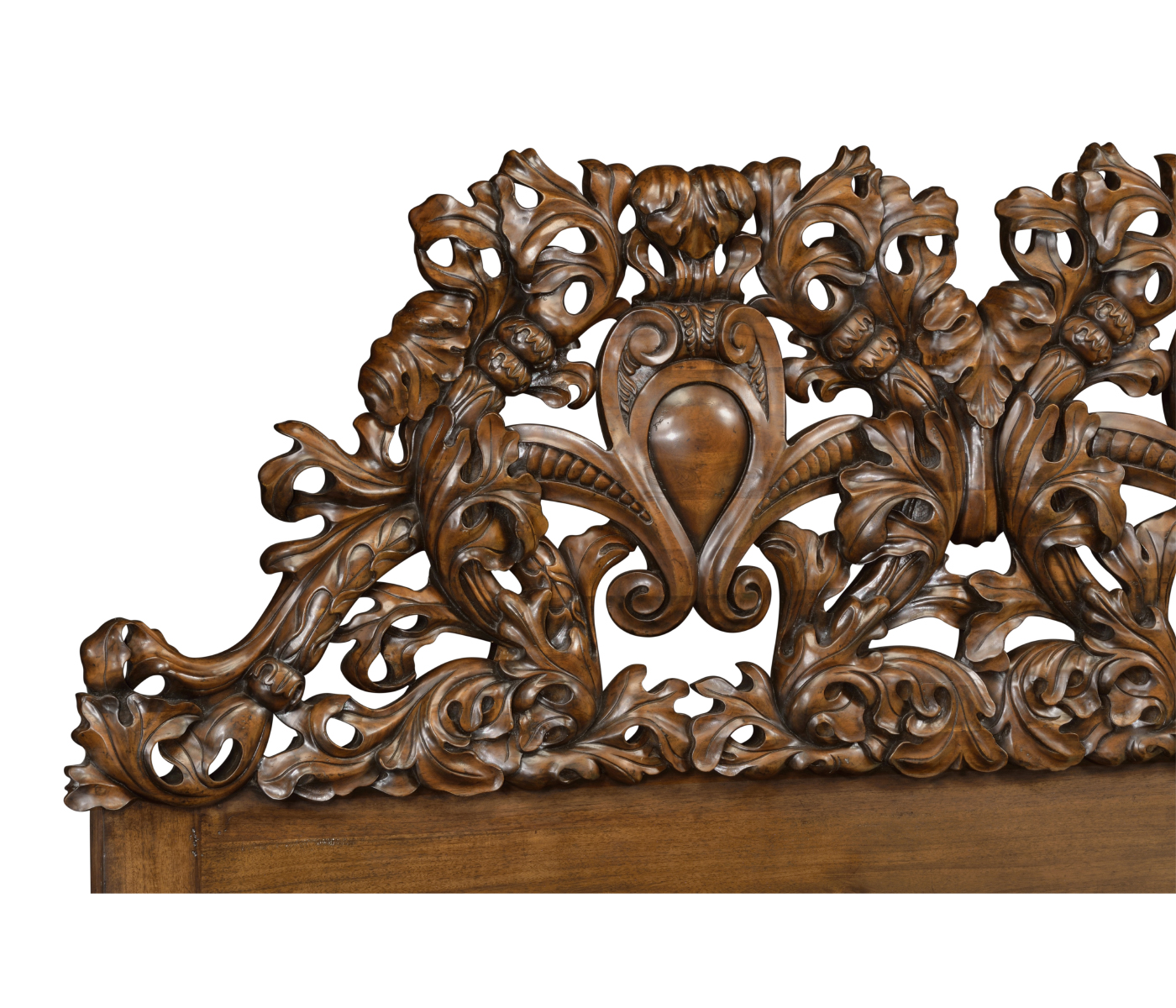 Renaissance Honey Walnut US Queen Bed