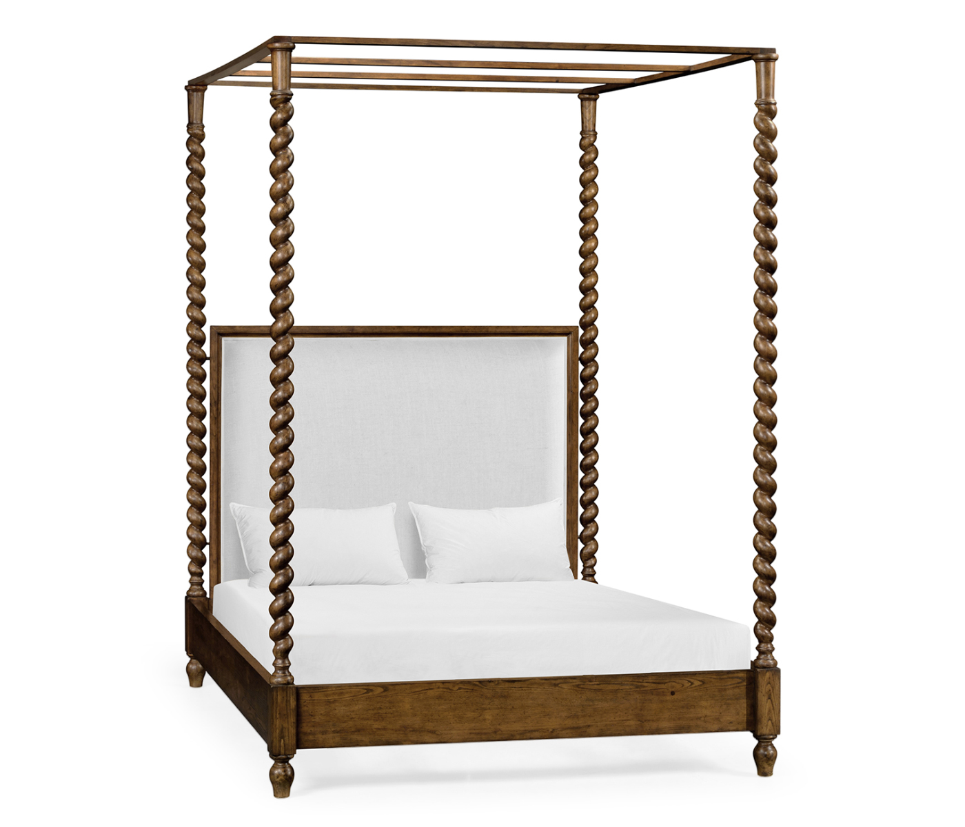 Four Poster Warm Chestnut US Queen Daybed