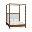 Four Poster Warm Chestnut US Queen Daybed