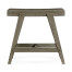 Small Rectangular Grey Stool