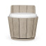Swivel Navajo Sand Storage Bucket Stool