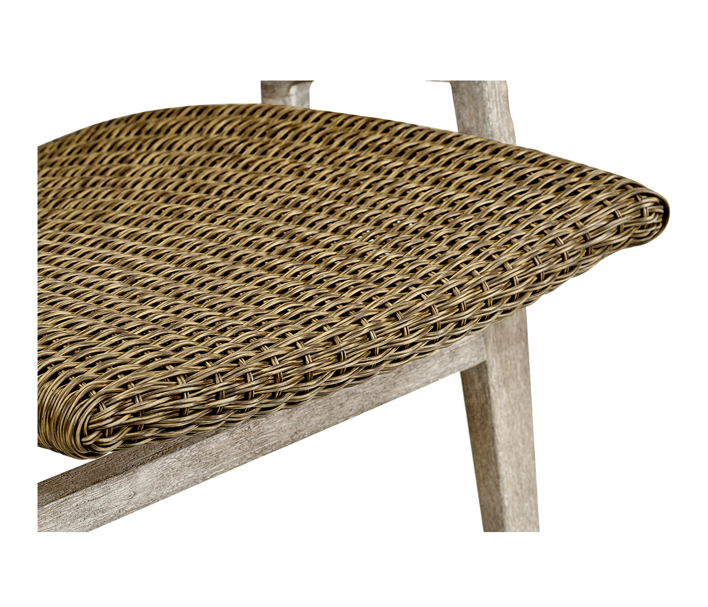 Foot Rest Only - Connects with Navajo Sand & Rattan Lounge Chair 550008-PNS