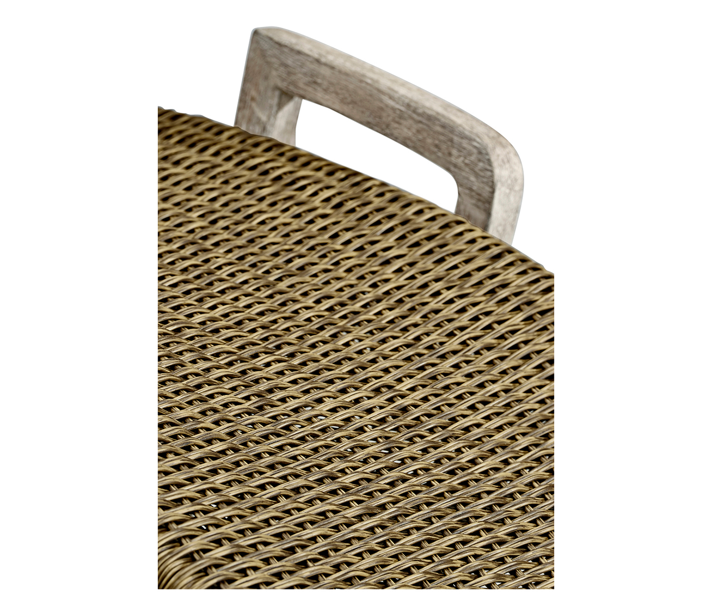 Foot Rest Only - Connects with Navajo Sand & Rattan Lounge Chair 550008-PNS