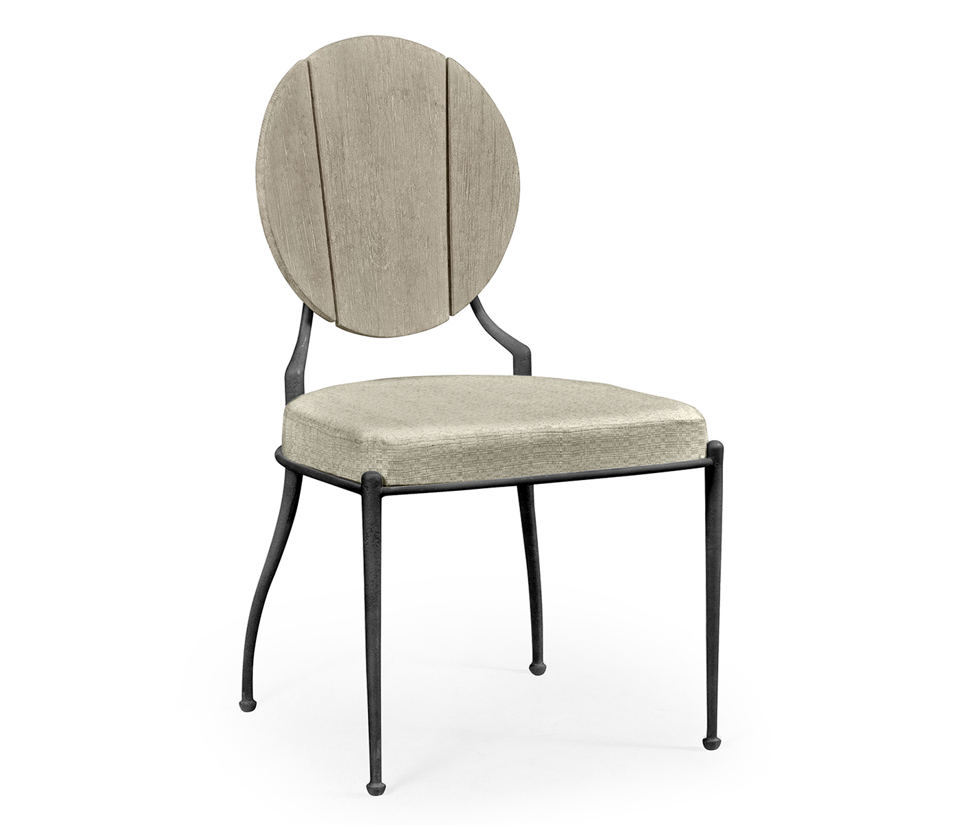 Circle Back Navajo Sand & Iron Dining Side Chair