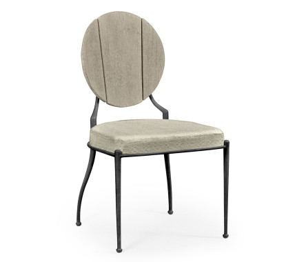 Circle Back Navajo Sand & Iron Dining Side Chair