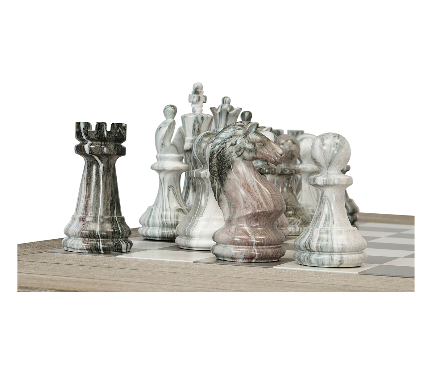 Rectangular Navajo Sand Games Coffee Table