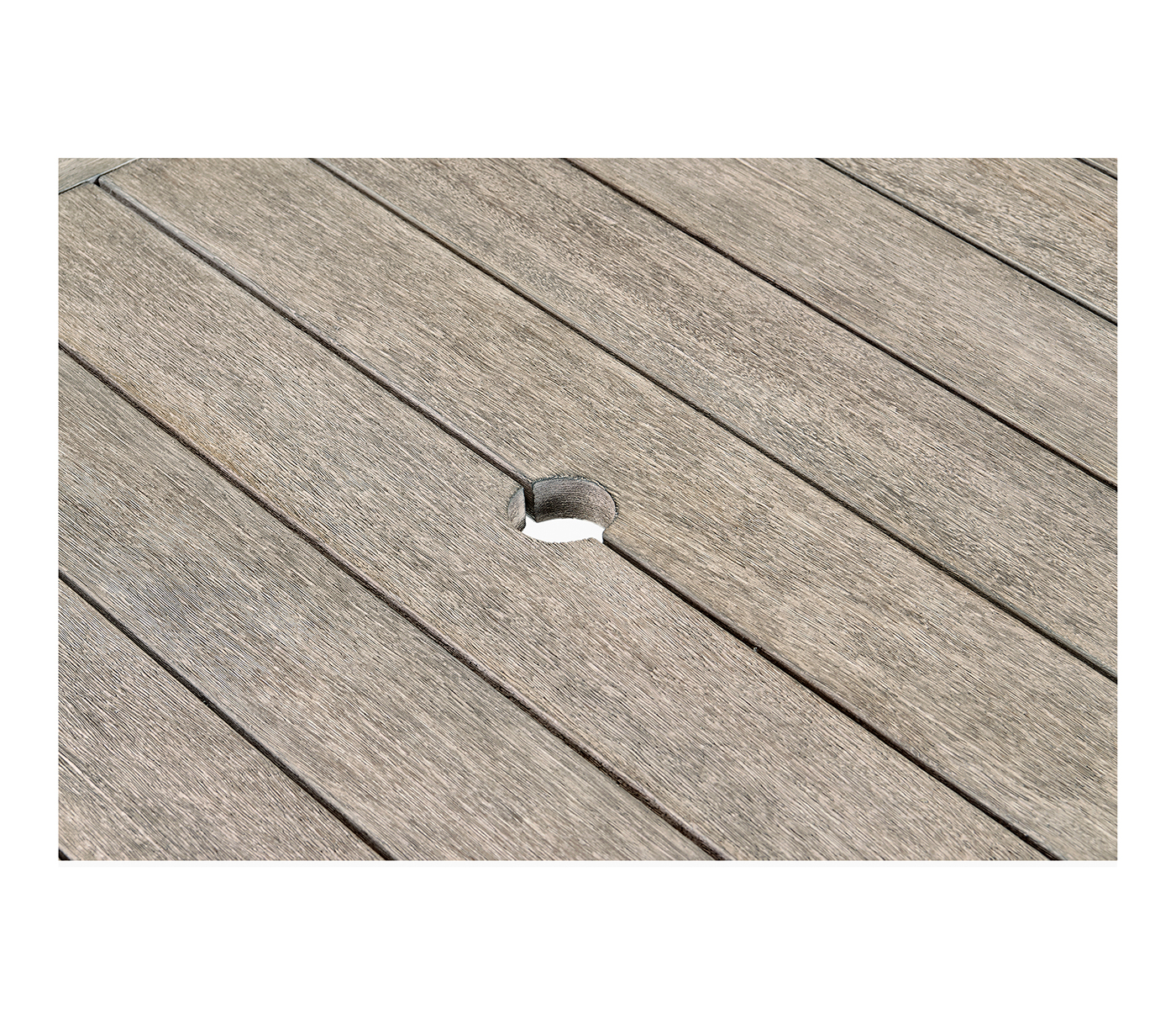 Rectangular Navajo Sand & Rattan Dining Table