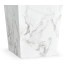 Medium Square Faux White & Grey Marble Planter