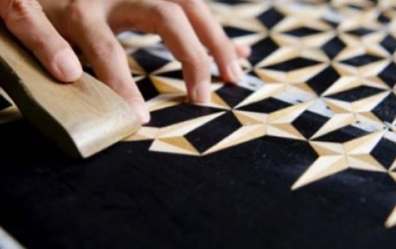 Marquetry in Op Art Collection